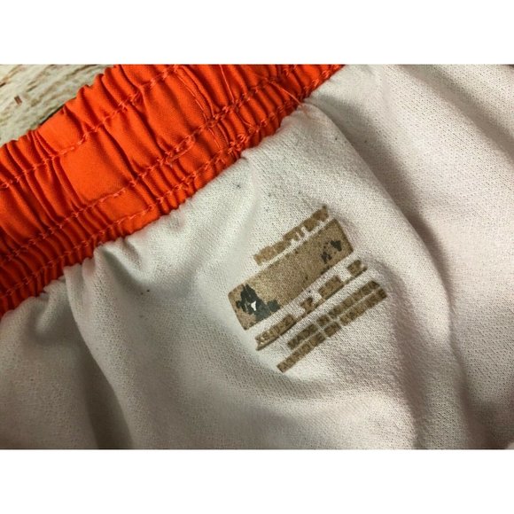 Nike Dri-Fit Running XS Extra Small Shorts Orange - Picture 4 of 5